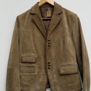 Leather coat