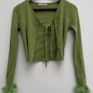 Green Cardigan