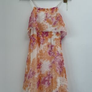 Floral Coral Dress