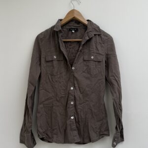 Brown Button up