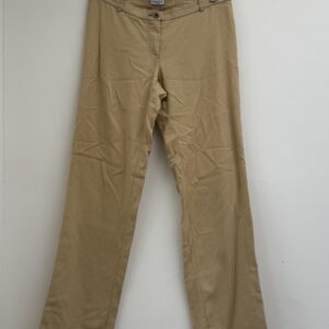 Beige Linen Pants