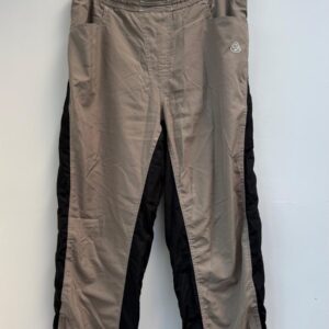 beige track pants