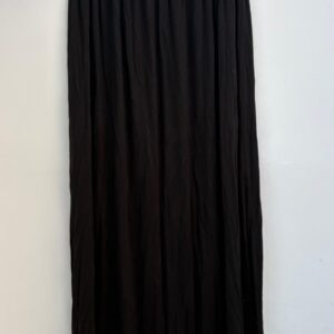 maxi skirt with gold trim
