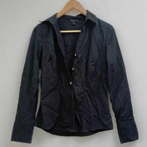 black button up shirt