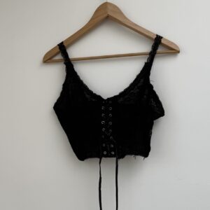 lace crop top
