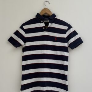 striped ralph lauren polo