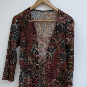 Open blouse
