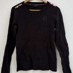 Black Tommy Sweater