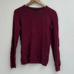 Burgundy Tommy Sweater